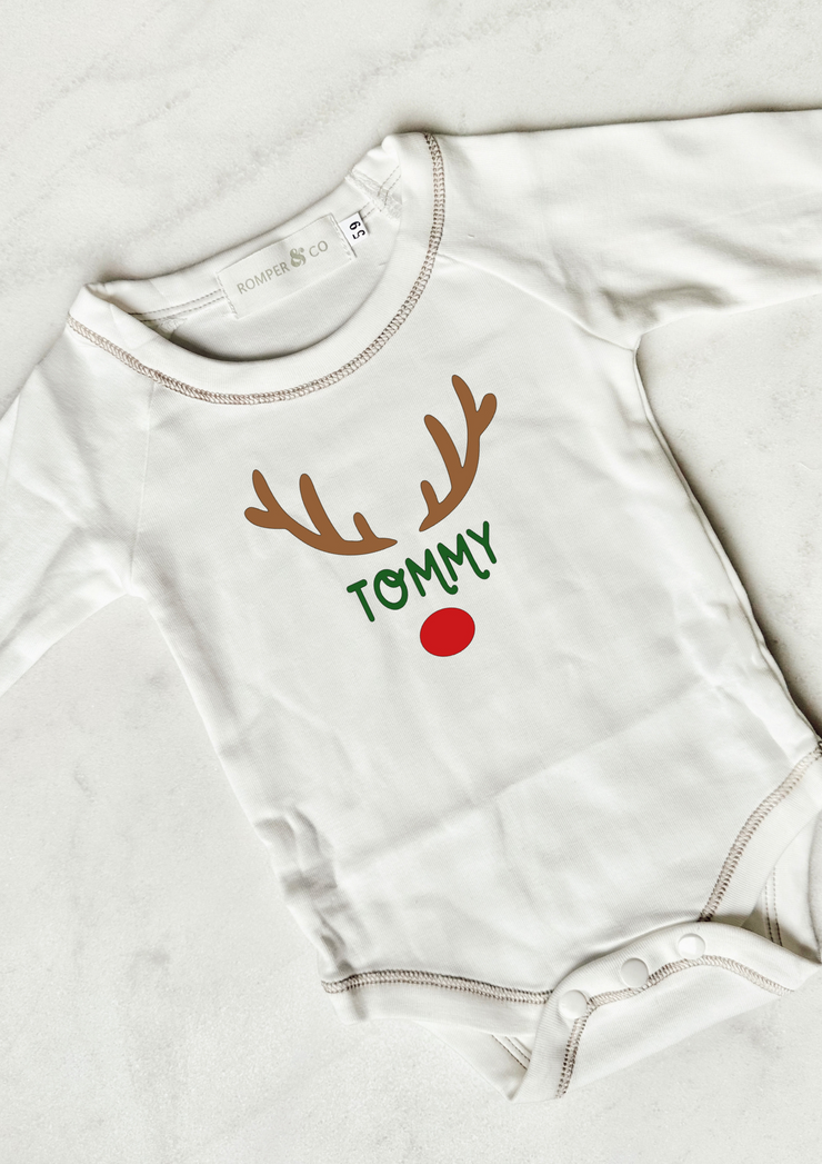 Kids Customised Christmas Tee or Bodysuit
