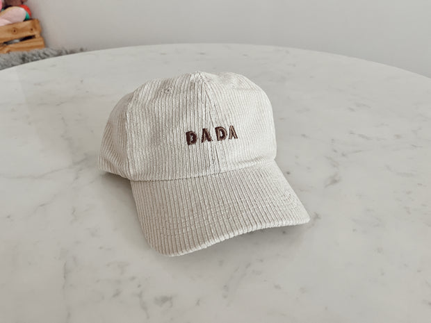 Corduroy Mama & Dada Hat