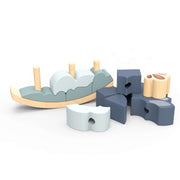 Wooden Rocking Stacker (Whale)