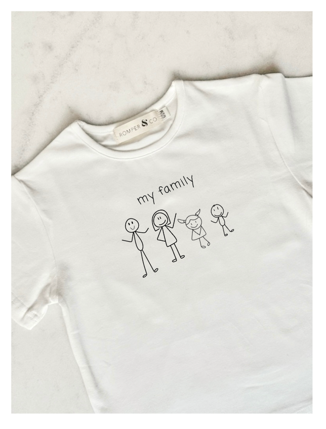 Kids Customised Printed Cotton Tee