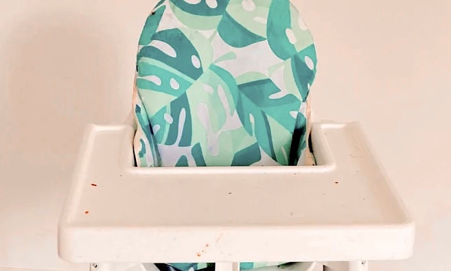 Padded Highchair Cover (green)