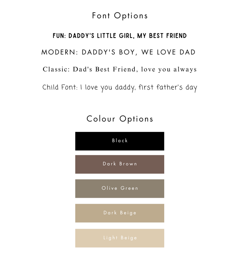 Dads Personalised Tee