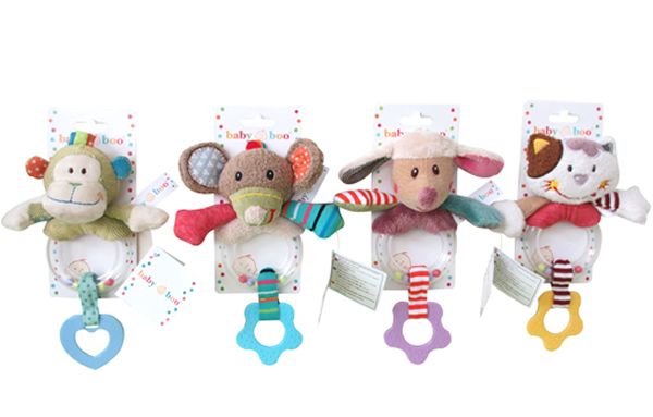 Rattles with Teether