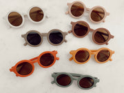 Adult Round Matte Sunglasses