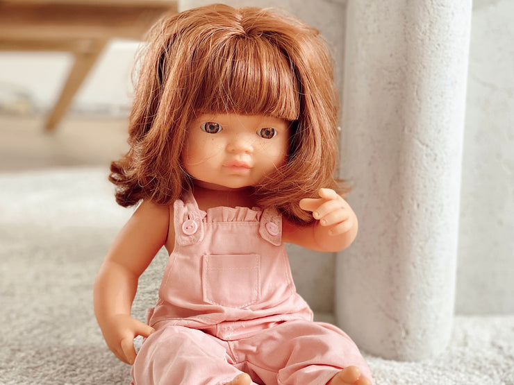 Red Hair Girl Doll by Miniland, 38 cm
