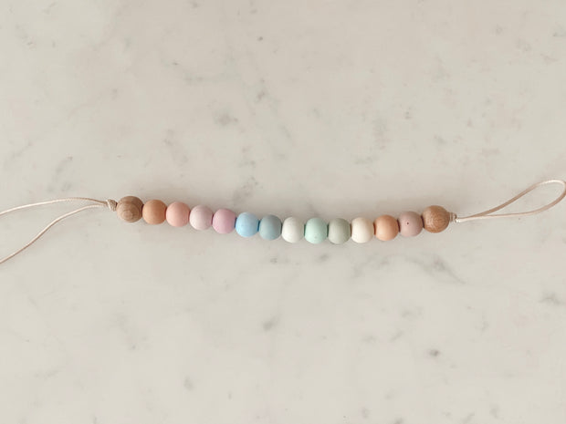 Silicone Beaded Strap