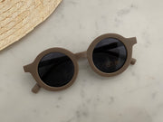 Adult Round Matte Sunglasses