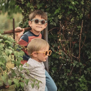 Adult Round Matte Sunglasses