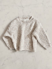 Speckled Knit Sweater