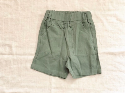 Linen Shorts - Sage