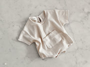 Waffle Romper Playsuit